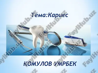 karies — PPTX