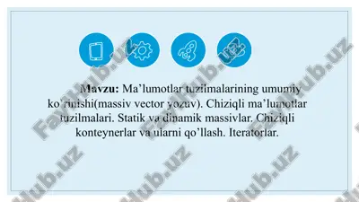 ma’lumotlartuzilmalari — PPTX