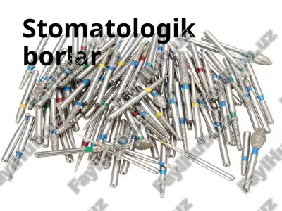 stomatologik borlar — PPTX