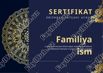 sertifikat — PPTX