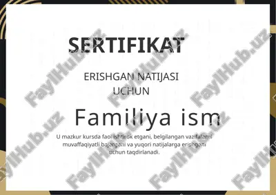 sertifikat — PPTX