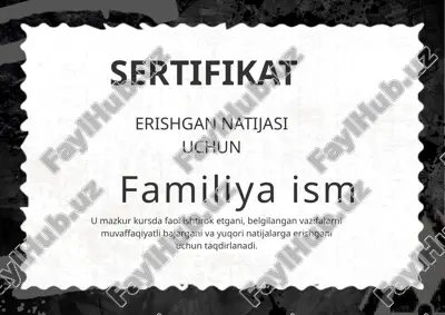 sertifikat — PPTX