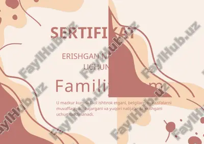 sertifikat — PPTX