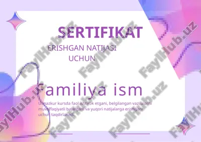 sertifikat — PPTX