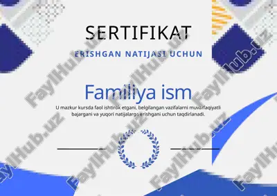 sertifikat — PPTX