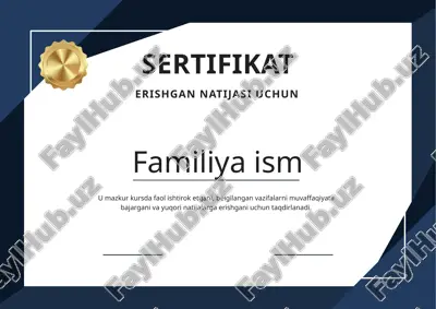 sertifikat — PPTX