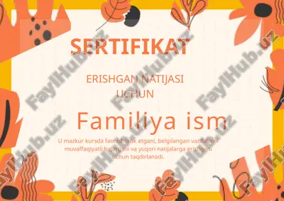 sertifikat — PPTX
