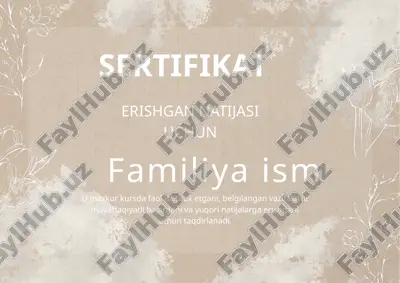 sertifikat — PPTX