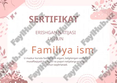 sertifikat — PPTX