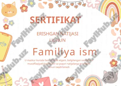 sertifikat — PPTX