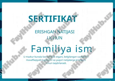 sertifikat — PPTX