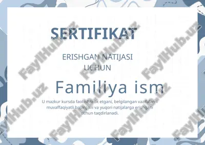 sertifikat — PPTX