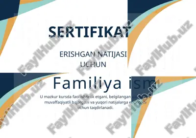sertifikat — PPTX