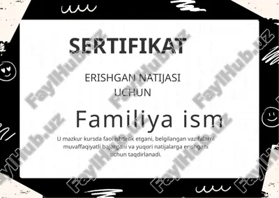 sertifikat — PPTX
