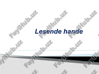 lesende hande — PPTX