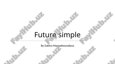 future simple — PPTX