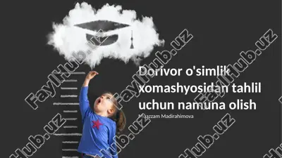 dorivor o'simlik xomashyosidan tahlil uchun namuna olish — PPTX
