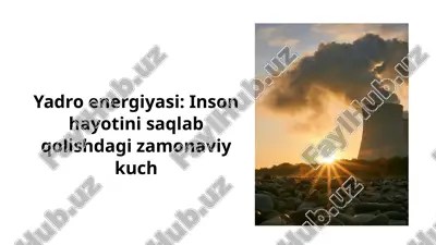yadro energiyasi — PPTX