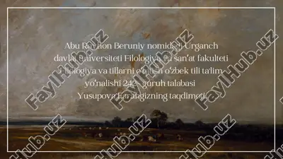molyerning hayoti va ijodi. "xasis" komediyasi — PDF