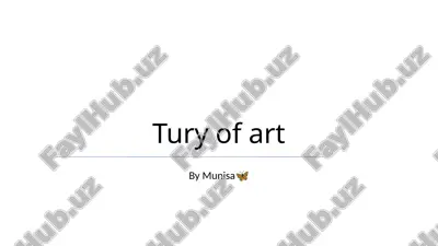 tury of art — PPTX