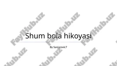 shum bola — PPTX