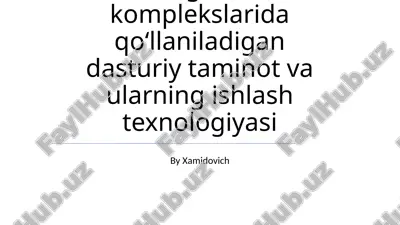 kichik biznes uchun buxgalteriya dasturi — PPTX