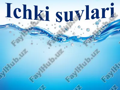 ichkisuvlari — PPTX