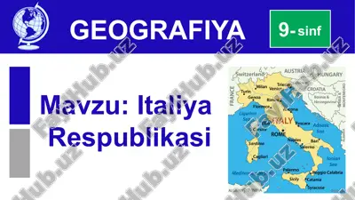 italiya respublikasi — PPTX