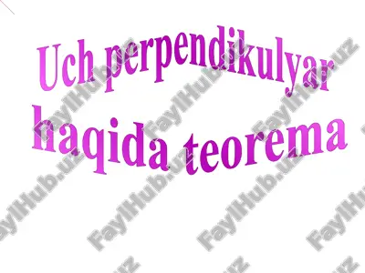 uchperpendikulyar — PPTX