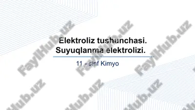 kimyo — PPTX