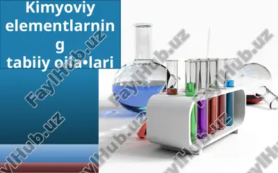 kimyoviy elementlar — PPTX