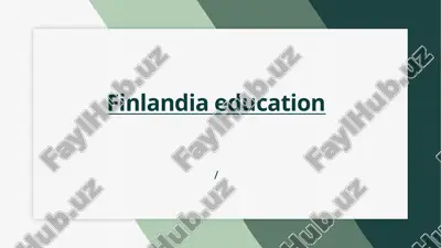 finlandia education — PPTX