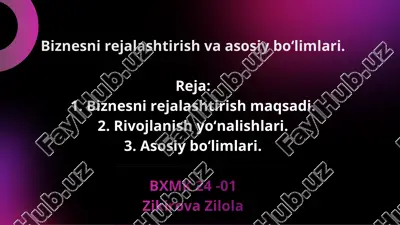 bozor muvozanati va unga tasir qiluvchi omillar taxlili. — PDF