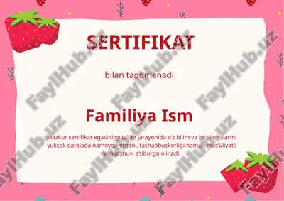 sertifikat — PPTX