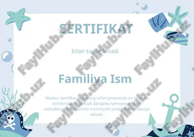 sertifikat — PPTX