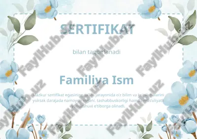 sertifikat — PPTX