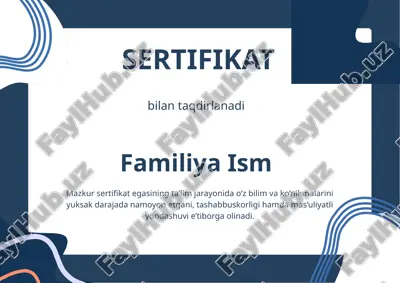 sertifikat — PPTX