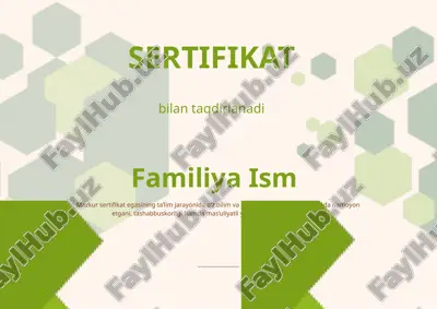 sertifikat — PPTX