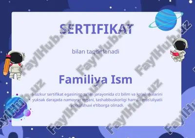 sertifikat — PPTX