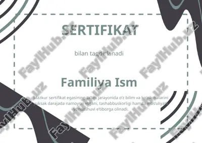 sertifikat — PPTX
