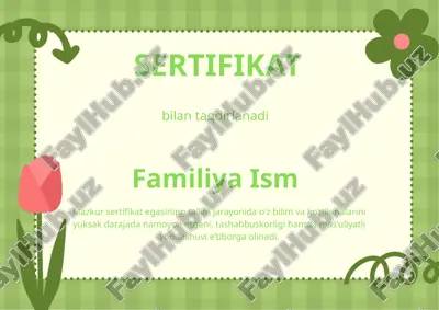 sertifikat — PPTX