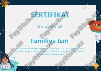 sertifikat — PPTX