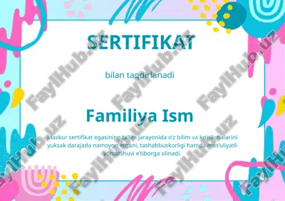 sertifikat — PPTX