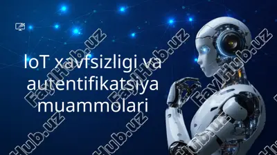 lot xavfsizligi va autentifikatsiya muammolari — PPTX