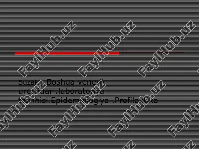 boshqa venerik uretritlar .laboratoriya tashhisi — PPT