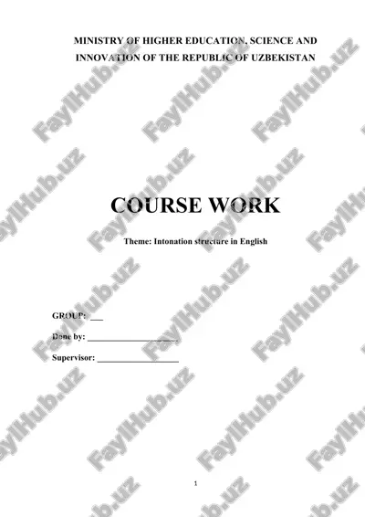 intonation structure in english — DOCX