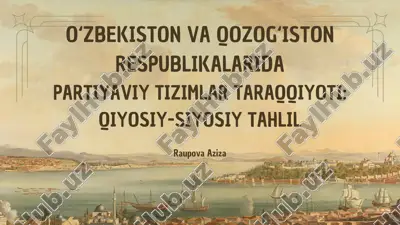 o‘zbekiston va qozog‘iston saylov tizimi — PDF
