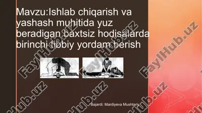 baxtsiz hodisalar — PPTX