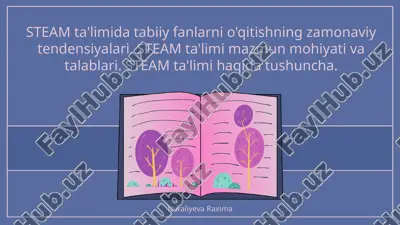 steam ta'limi — PPTX
