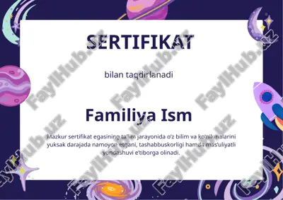 sertifikat — PPTX